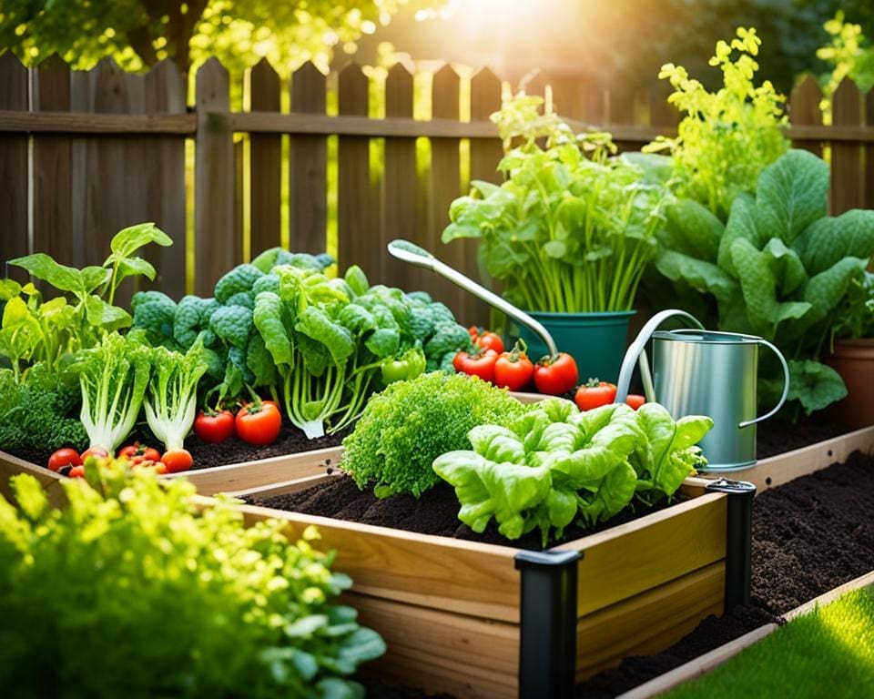 Tips voor groentetuin thuis