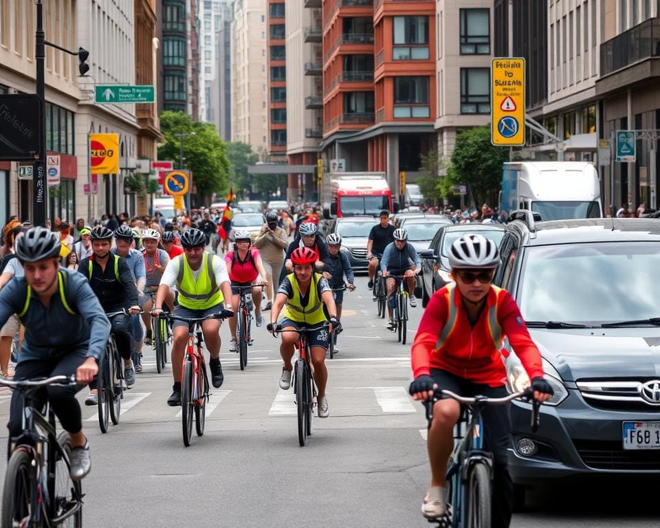 Fietsen in drukke steden: Hoe je veilig op weg gaat