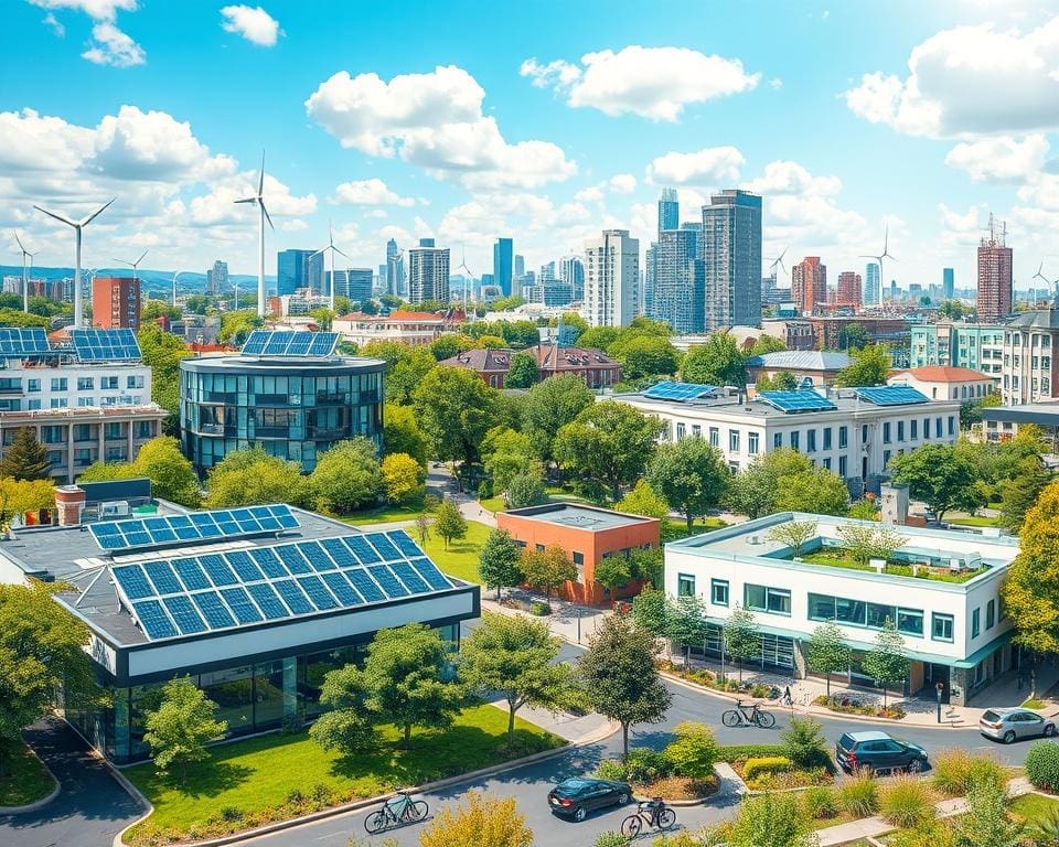 Hoe groene energie stedelijke gebieden kan verduurzamen