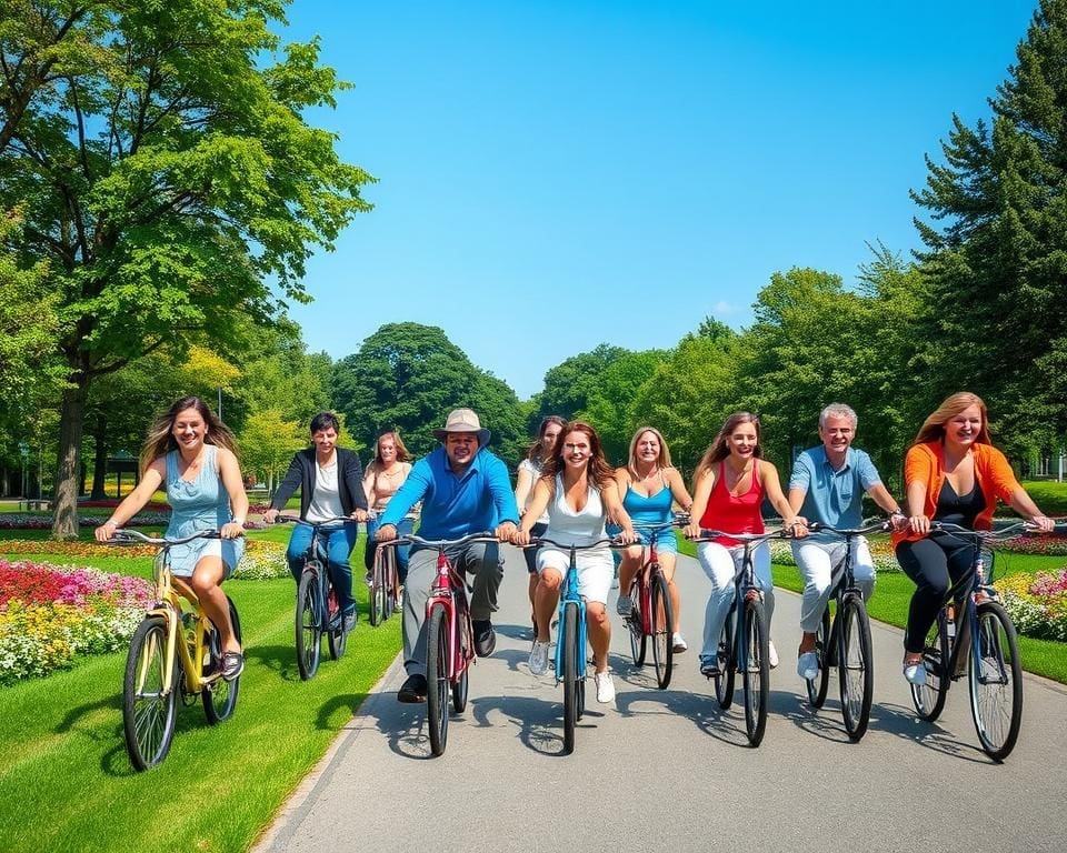 fietsen voor jong en oud