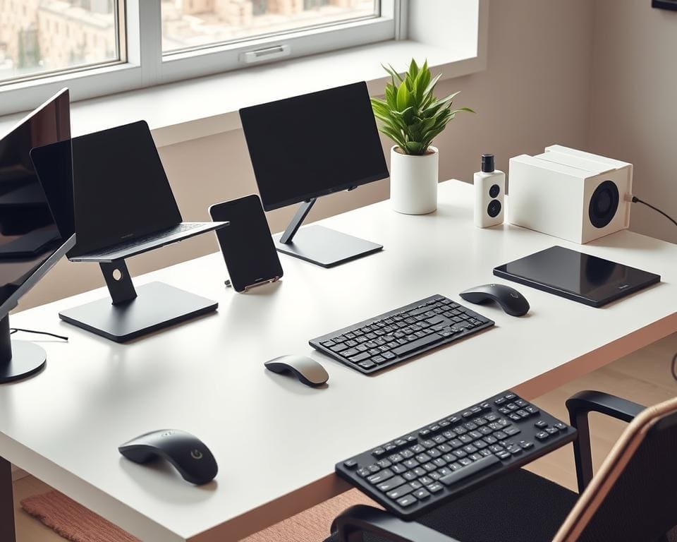 ergonomisch ontwerp multitasken gadgets